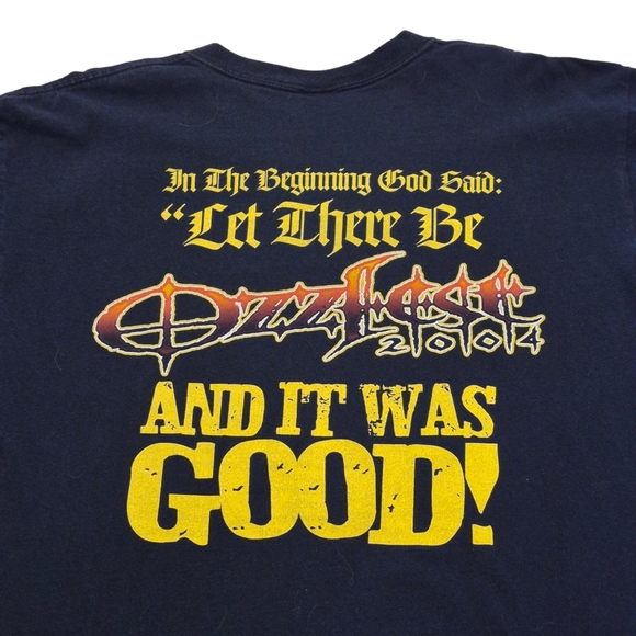 Ozzy Osbourne 2004 Ozzfest "The Passion Of The Ozzy" - Picture 5 of 5